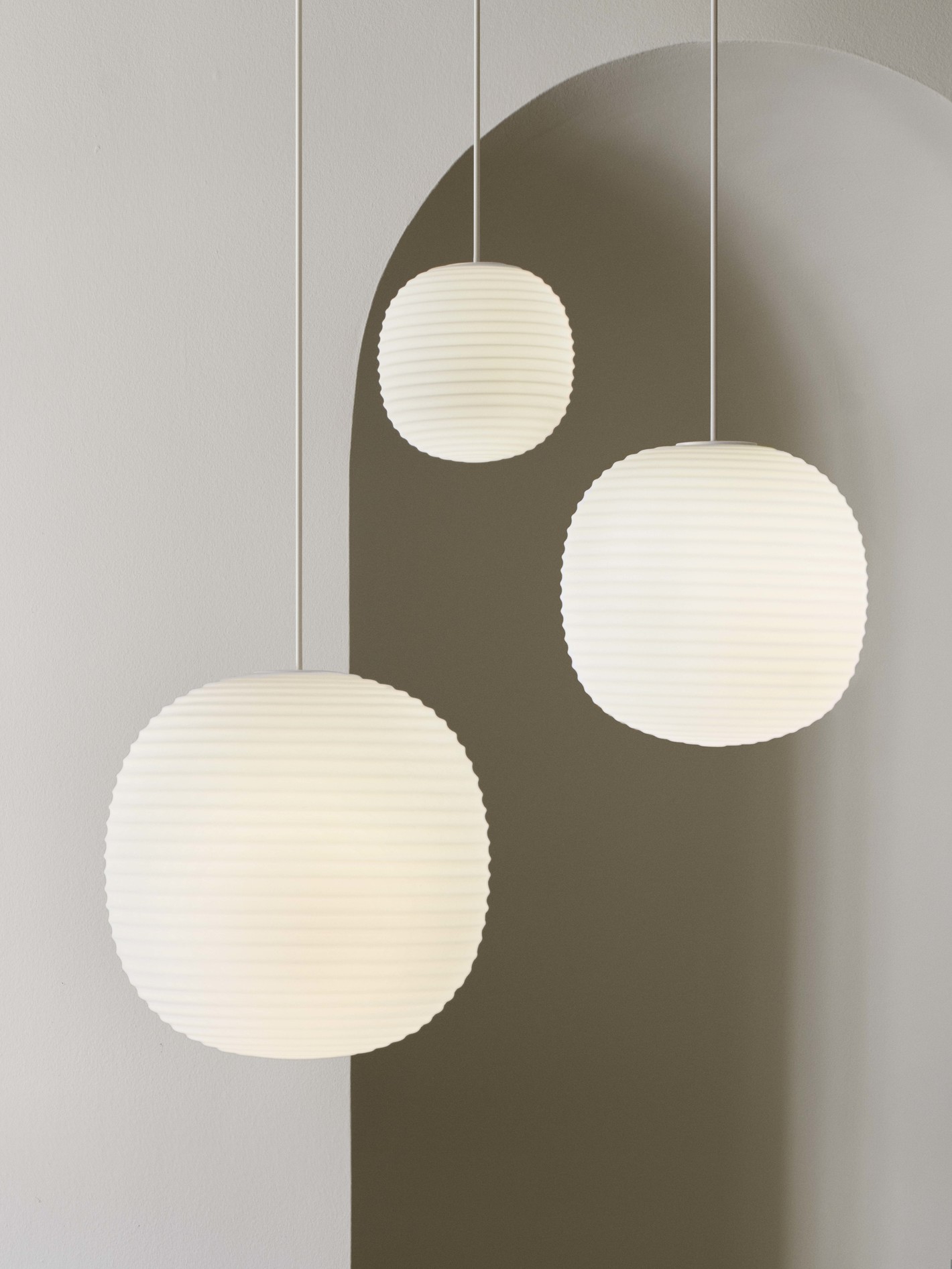 Suspension Lantern en verre par Anderssen & Voll x New Works